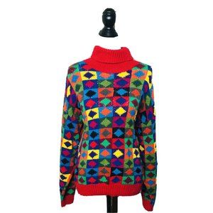 Vintage 90's Hand Knit Sweater For The Limited